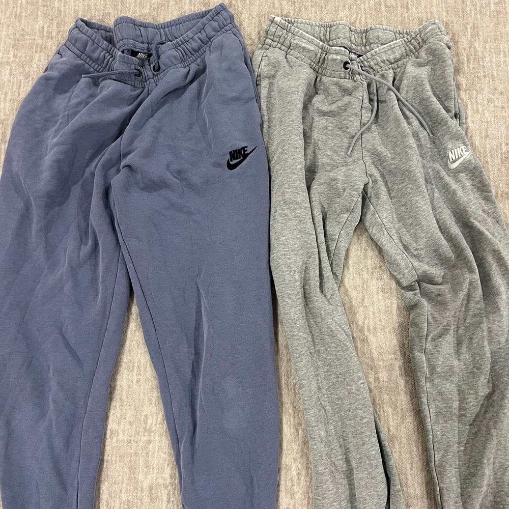 Nike Bundle Jogger Pants - Blue and Gray